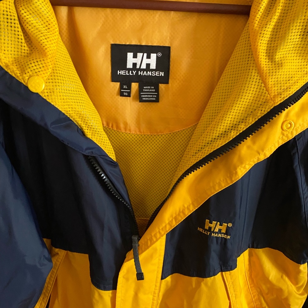 Helly Hansen Men’s Yellow Blue XL Jacket
